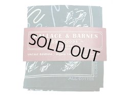 画像1: WALLACE & BARNES Vintage Bandana  ウォレス&バーンズ バンダナ D