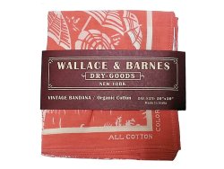 画像1: WALLACE & BARNES Vintage Bandana  ウォレス&バーンズ バンダナ C