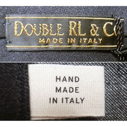 画像4: RRL Stitched Denim Neck-Tie ダブルアールエル デニム タイ イタリア製