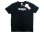 画像1: Kappa Logo Tape Tee Regular Fit  黒 カッパ オミニ ロゴ テープ Tシャツ (1)