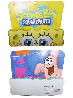 画像5: Nickelodeon SpongeBob Tee  60/40 スポンジボブ 総柄 ベージュTシャツ 