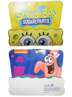 画像5: Nickelodeon SpongeBob Tee  60/40 スポンジボブ 総柄 白黒 Tシャツ 