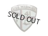 Deadstock US.Military #818 US.NAVY USS Midway CVB-41 Pin