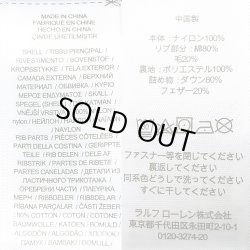 画像7: POLO Ralph Lauren L-2B BOMBER Down JK  ポロ・ラルフ ダウンJK