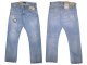 POLO Ralph Lauren VARICK SLIM STRIGHT JEANS ワッペン ツギハギ