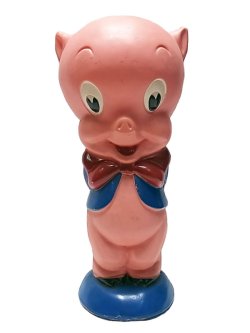 画像2: Porky Pig （Looney Tunes）Warner Brothers 1960'S 大 ランプ欠損