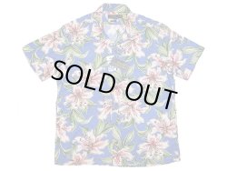 画像1: POLO  Cotton Hawaiian Shirts "Hibiscus" ハイビスカス ハワイアンシャツ 