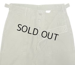 画像5: 【Vintage/Used】1960'S US.ARMY SATEEN OG107 Utility Trousers M