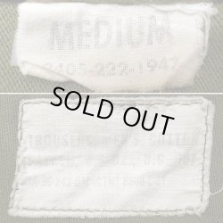 画像8: 【Vintage/Used】1960'S US.ARMY SATEEN OG107 Utility Trousers M