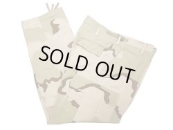 画像1: Deadstock 2000'S US.Military Combat Trousers Desert Camo 3C Rip-Stop