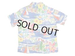 画像2: POLO  Hawaiian Shirts "Hawaiian Beach" レーヨン ハワイアンシャツ 