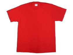 画像1: Deadstock 2000'S Champion® T1000 Plain Tee  デッドストック 赤