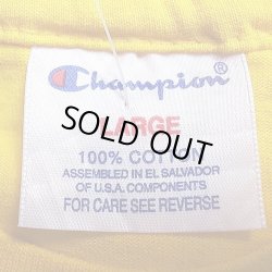 画像5: Deadstock 2000'S Champion® T1000 Plain Tee  デッドストック 黄色