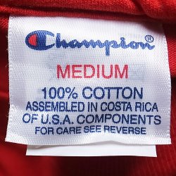 画像5: Deadstock 2000'S Champion® T1000 Plain Tee  デッドストック 赤 サイズ有