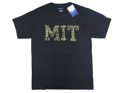 画像1: Champion®College Tee チャンピオン 黒×黄 "MIT Numerical Formula"