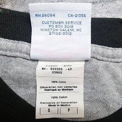 画像6: Deadstock 2000'S Champion® Ringer Tee  杢×黒 デッドストック サイズ有