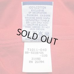 画像6: Deadstock 1990'S Champion® T1011 Tee Made in USA アメリカ製 赤