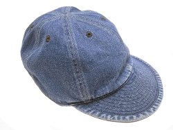 画像1: RRL Denim Service Cap ダブルアールエル デニム サービスキャップ