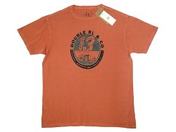 画像1: RRL Jersey Graphic Tee ダブルアールエル グラフィック Tシャツ レンガ色