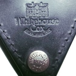 画像4: Whitehouse Cox Coin Purse FS ブライドルレザー 本革コインケース 黒