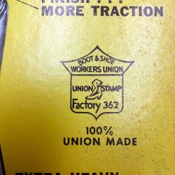 画像4: Thorogood JOB-FITTED "BRUISER"  AD Pasteboard Vintage1960'S