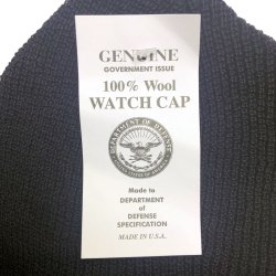 画像4: Deadstock 2000'S US.Navy Watch Cap Wool 米海軍ニット・キャップ 紺