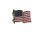 画像1: American Flag Lapel Pin  アメリカンフラッグ（星条旗）ラペルピン #854 (1)