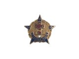 10K Yellow Gold & Diamond Legion of Honor Award Lapel Pin #858