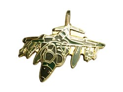 画像1: Deadstock US Military Pins #866 USMC Douglas AV-8B Harrier II Pin