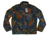 POLO Ralph Lauren Jacquard Fleece Paisley×Fox 青 ポロ・ラルフローレン