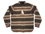 RRL PRESTON SPORTS SHIRTS ストライプド ダブルクロス ワークシャツ