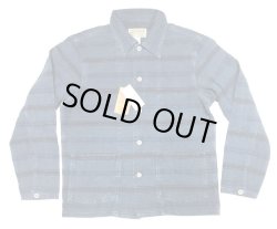 画像2: RRL Indigo Dobby Cooper JK ダブルアールエル インディゴ ストライプ ドビー