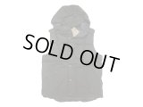 ENGINEERED GARMENTS® 65/35 Black Down Vest W/Hood NOS L