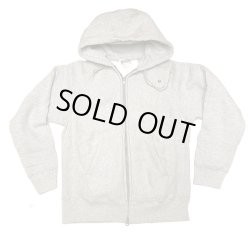 画像2: ENGINEERED GARMENTS® WORKADAY Raglan Zip Hoodie USA製 灰