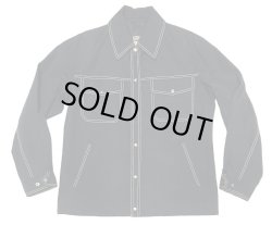 画像2: 【Vintage/Used】MIGHTY-MAC® Poplin Jacket NAVY 1970'S USA製