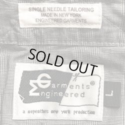 画像8: ENGINEERED GARMENTS® 19 Century BD Shirt USA製 Glen Check 7