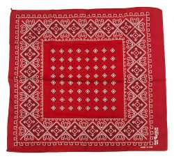 画像3: Deadstock 1980'S ELEPHANT BRAND FAST COLOR BANDANA  赤 USA製