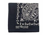 Deadstock 1970'S ELEPHANT BRAND FAST COLOR BANDANA  紺 USA製