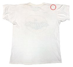 画像9: 【Vintage/Used】1960’S RUSSELL BATMAN Tee L 染み込みプリント　