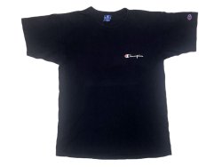 画像1: 【Vintage/Used】1990’S Champion®  T1011 Tee Navy チャンピオン 青タグ