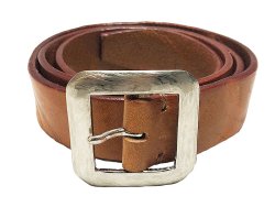 画像1: UN-SYMMETRY GARRISON BELT 3.0 アンシンメトリー ギャリソン ベルト TAN
