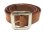 画像1: UN-SYMMETRY GARRISON BELT 3.0 アンシンメトリー ギャリソン ベルト TAN (1)