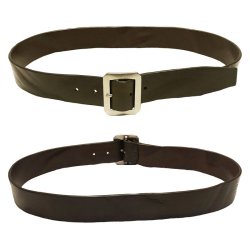 画像2: UN-SYMMETRY GARRISON BELT 3.8 アンシンメトリー ギャリソン ベルト 茶