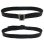 画像2: UN-SYMMETRY GARRISON BELT 3.8 アンシンメトリー ギャリソン ベルト 黒