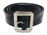 UN-SYMMETRY GARRISON BELT 3.8 アンシンメトリー ギャリソン ベルト 黒