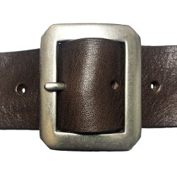 画像3: UN-SYMMETRY GARRISON BELT 3.8 アンシンメトリー ギャリソン ベルト 茶