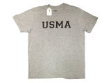 USMA (United States Military Academy) GRAY Tee Made in USA アメリカ製