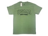 USMA/US MILITARY ACADEMY WEST POINT Tee MV®SPORTS OLIVE