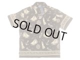 POLO Ralph Lauren Viscose Hawaiian Shirts  レーヨン ハワイアンシャツ 茶×白