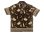 画像1: POLO Ralph Lauren Viscose Hawaiian Shirts  レーヨン ハワイアンシャツ 茶×白 (1)